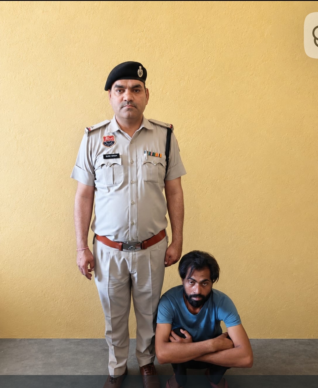 पलवल में नशा तस्करी पर बड़ा वार: एंटी नारकोटिक सेल ने 8.52 ग्राम स्मैक के साथ तस्कर को दबोचा