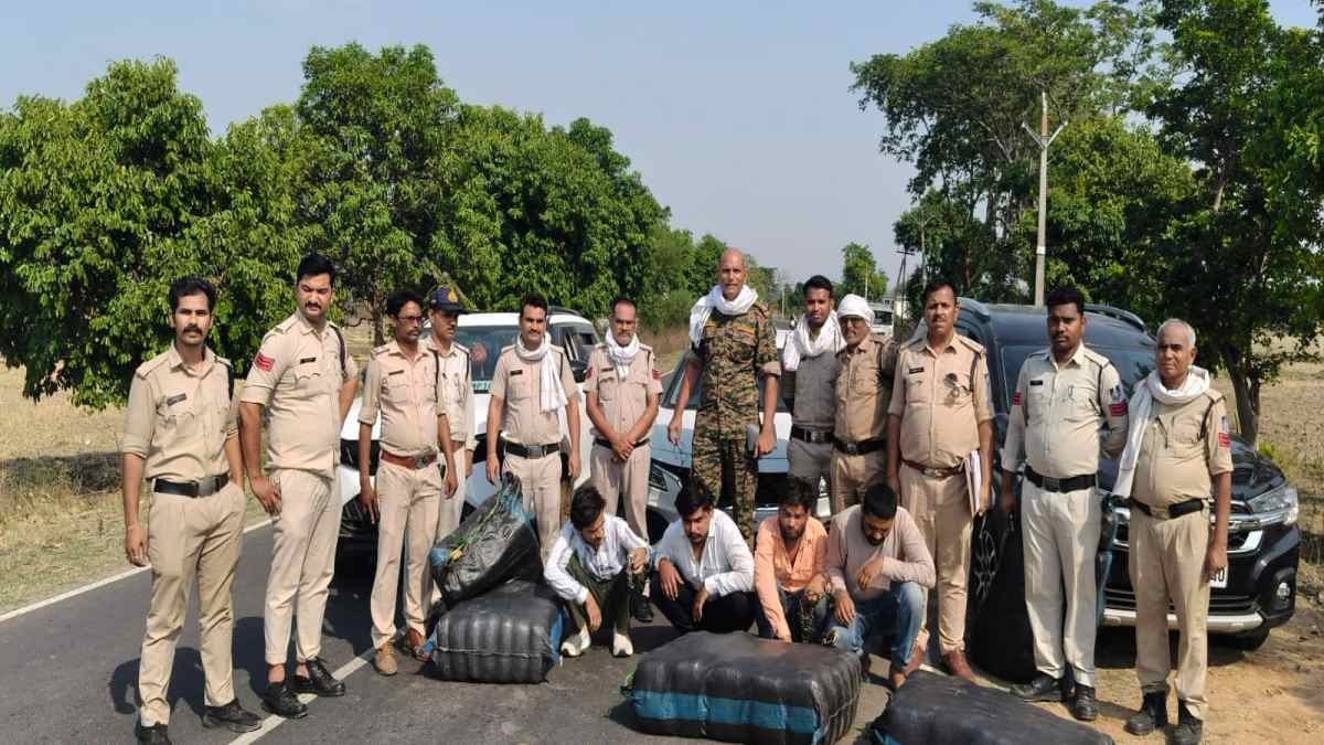 लग्जरी कारों में हो रहा था नशे का सौदा: पुलिस ने अंतर्राज्यीय तस्करों को दबोचा, करोड़ों का माल जब्त