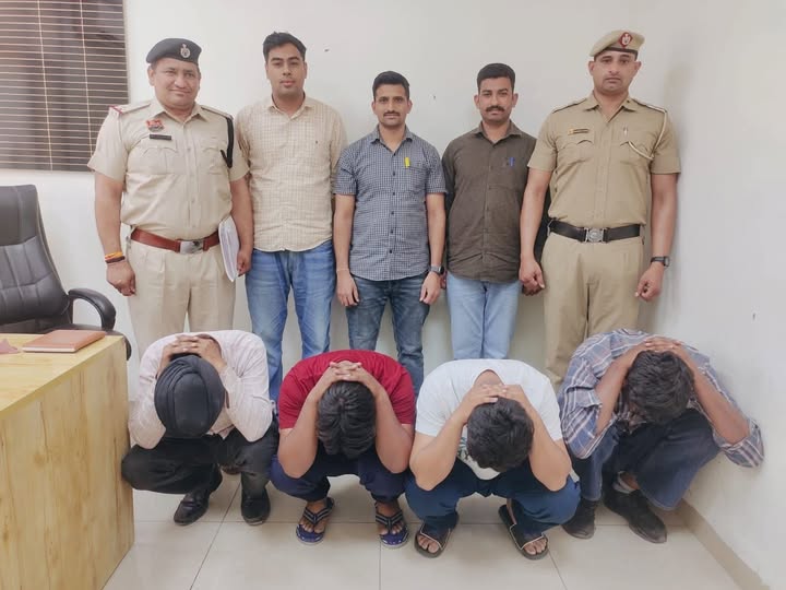 सिरसा साइबर पुलिस की बड़ी कार्रवाई: शादी का झांसा देकर ठगी करने वाले 5 आरोपी पंजाब से गिरफ्तार