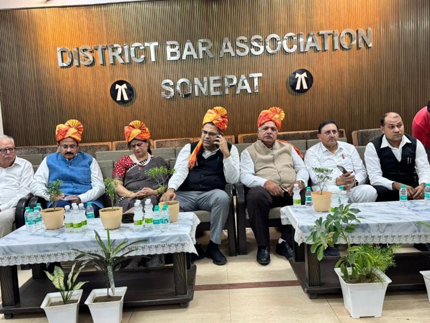 सोनीपत जिला बार एसोसिएशन में नवनिर्वाचित सदस्यों का भव्य स्वागत, अधिवक्ताओं के हितों की आवाज हुई बुलंद