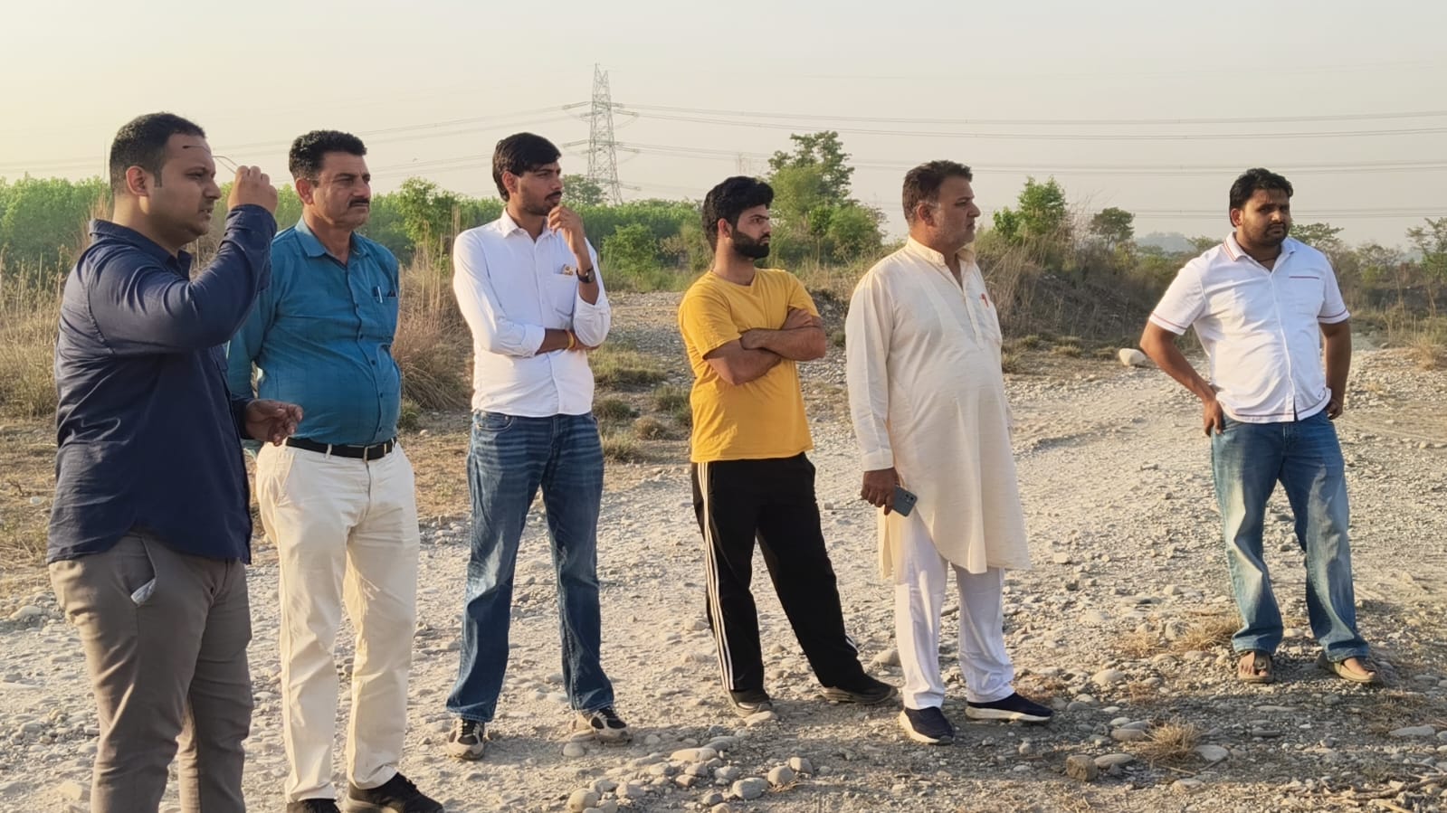 यमुनानगर के ताजेवाला में सीएम फ्लाइंग का छापा, पंचायती जमीन पर मिला पत्थरों का अवैध स्टॉक