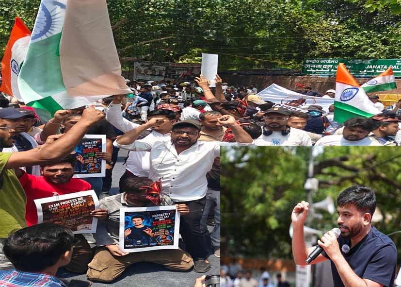 NEET पेपर लीक विवाद पर CJP का जंतर-मंतर पर प्रदर्शन जारी, सुसाइड करने वाले छात्रों के पोस्टर लगाए; शिक्षा मंत्री के इस्तीफे की मांग