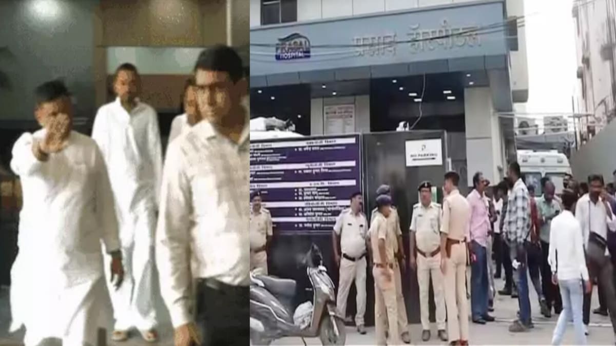 मुजफ्फरपुर में जिंदा जल गए 5 मरीज, मदद के बजाय सवालों से बचते नजर आए स्वास्थ्य मंत्री निशांत कुमार