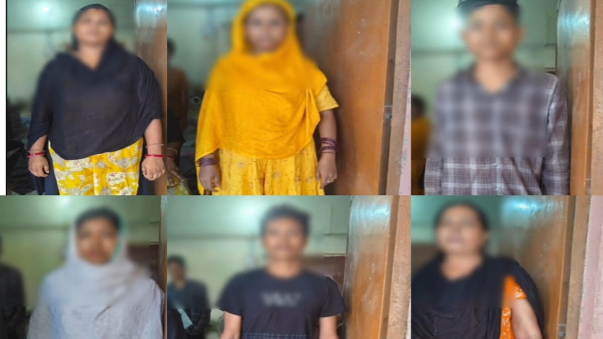 रेशमी पैलेस में चल रहे सेक्स रैकेट का पर्दाफाश, 7 गिरफ्तार, सरगना फरार