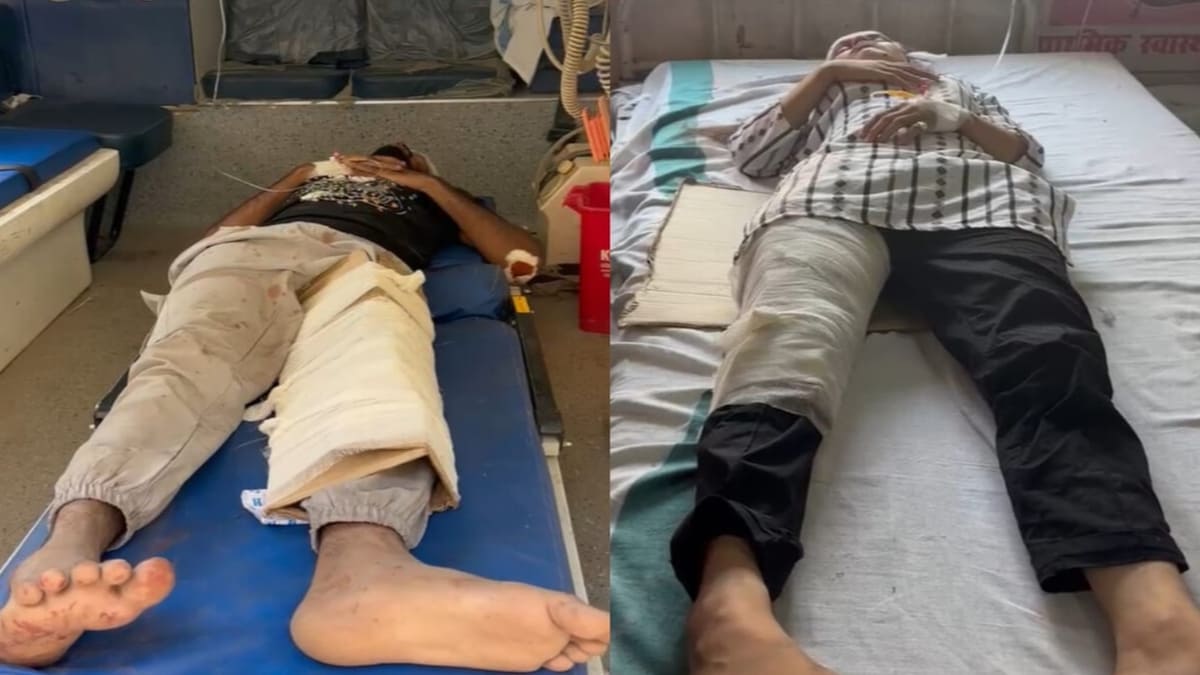सुगौली अस्पताल की बदहाली, फ्रैक्चर के इलाज के लिए मरीजों को मिला कार्टून का सहारा