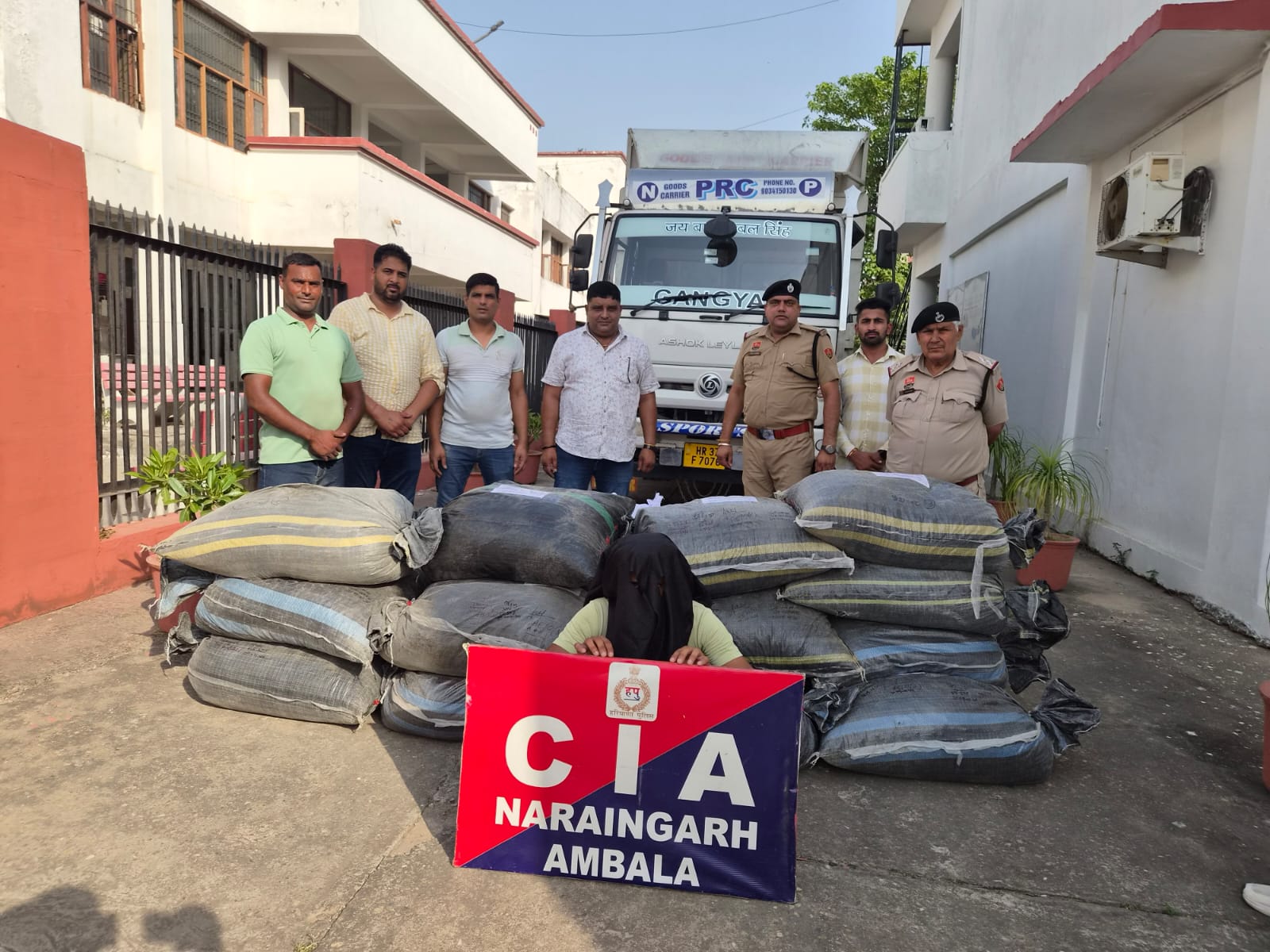 ऑपरेशन मैदान: अंबाला पुलिस ने 341.904 किलो डोडा चूरापोस्त और 17 ग्राम हेरोइन के साथ 3 नशा तस्करों को किया गिरफ्तार