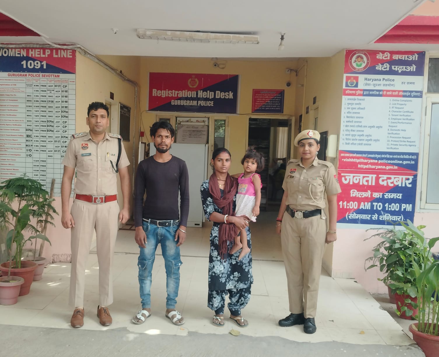 100 पुलिसकर्मी, 30 CCTV और 10 घंटे की तलाश, आखिर मिल गई मासूम