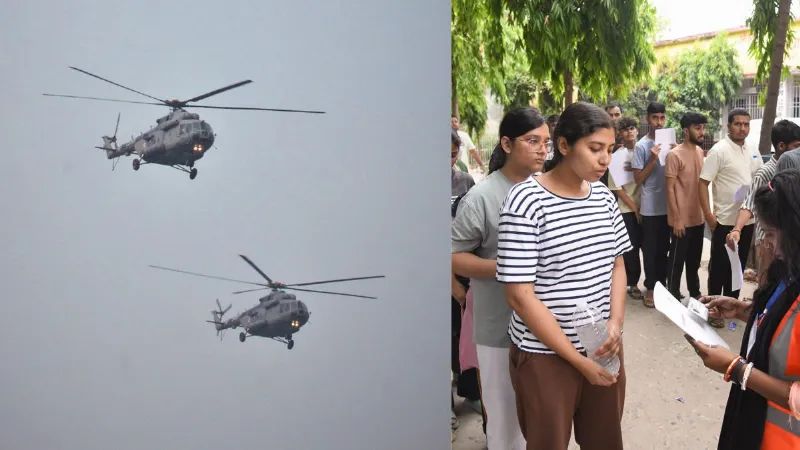 पेपर लीक रोकने मैदान में उतरी IAF, Mi-17 हेलीकॉप्टर में सेंटर्स तक पहुचेंगे NEET Re Exam के क्वेश्चन पेपर