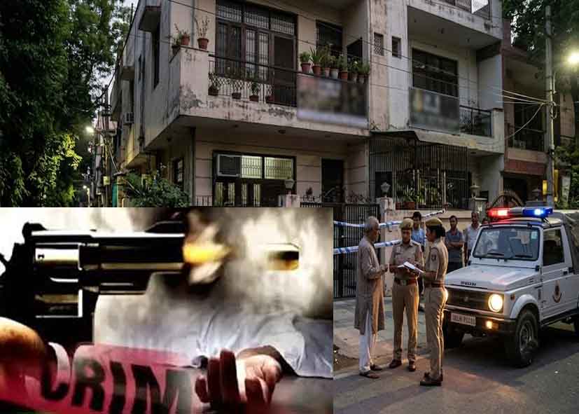 दक्षिण दिल्ली में पत्नी की गोली मारकर हत्या, आरोपी पति फरार; जांच में जुटी पुलिस