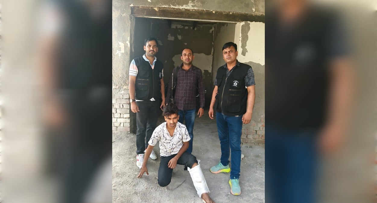 KMP एक्सप्रेसवे पर फिल्मी अंदाज में भागा बाइक चोर, छलांग लगाते ही टूटा पैर; 3 चोरी की मोटरसाइकिलें बरामद