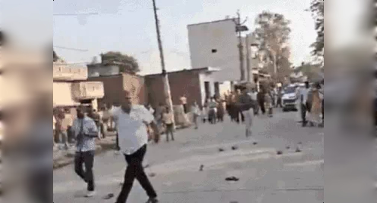 पुलिस टीम पर हमला: आरोपी को छुड़ाने के लिए ग्रामीणों ने बरसाए पत्थर, महिलाओं ने दांतों से काटा; जान बचाकर भागी CIA