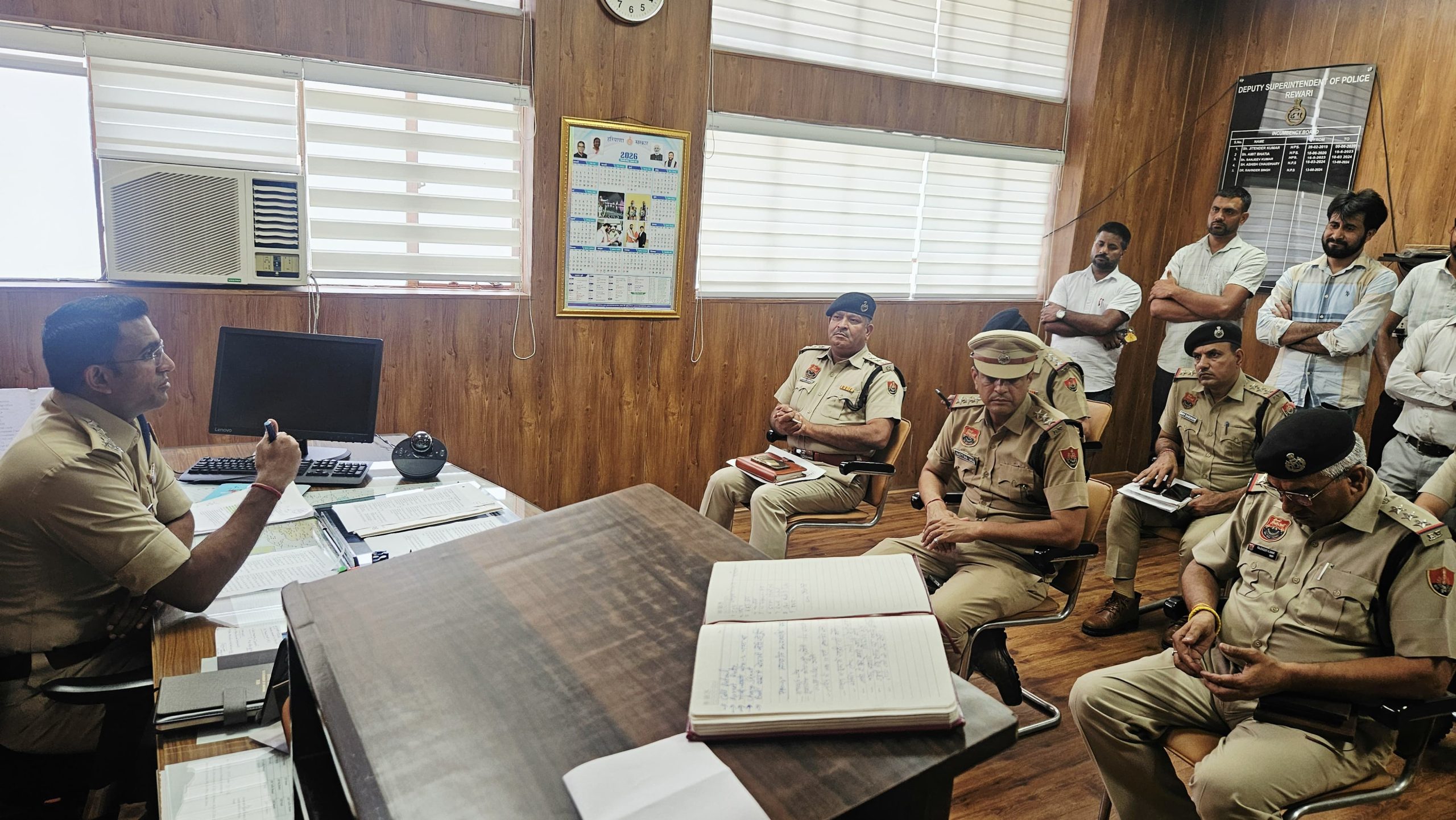 नीट परीक्षा को लेकर रेवाड़ी पुलिस का कड़ा पहरा, दो दिन बंद रहेंगे जिले के सभी कोचिंग सेंटर और कंप्यूटर लैब