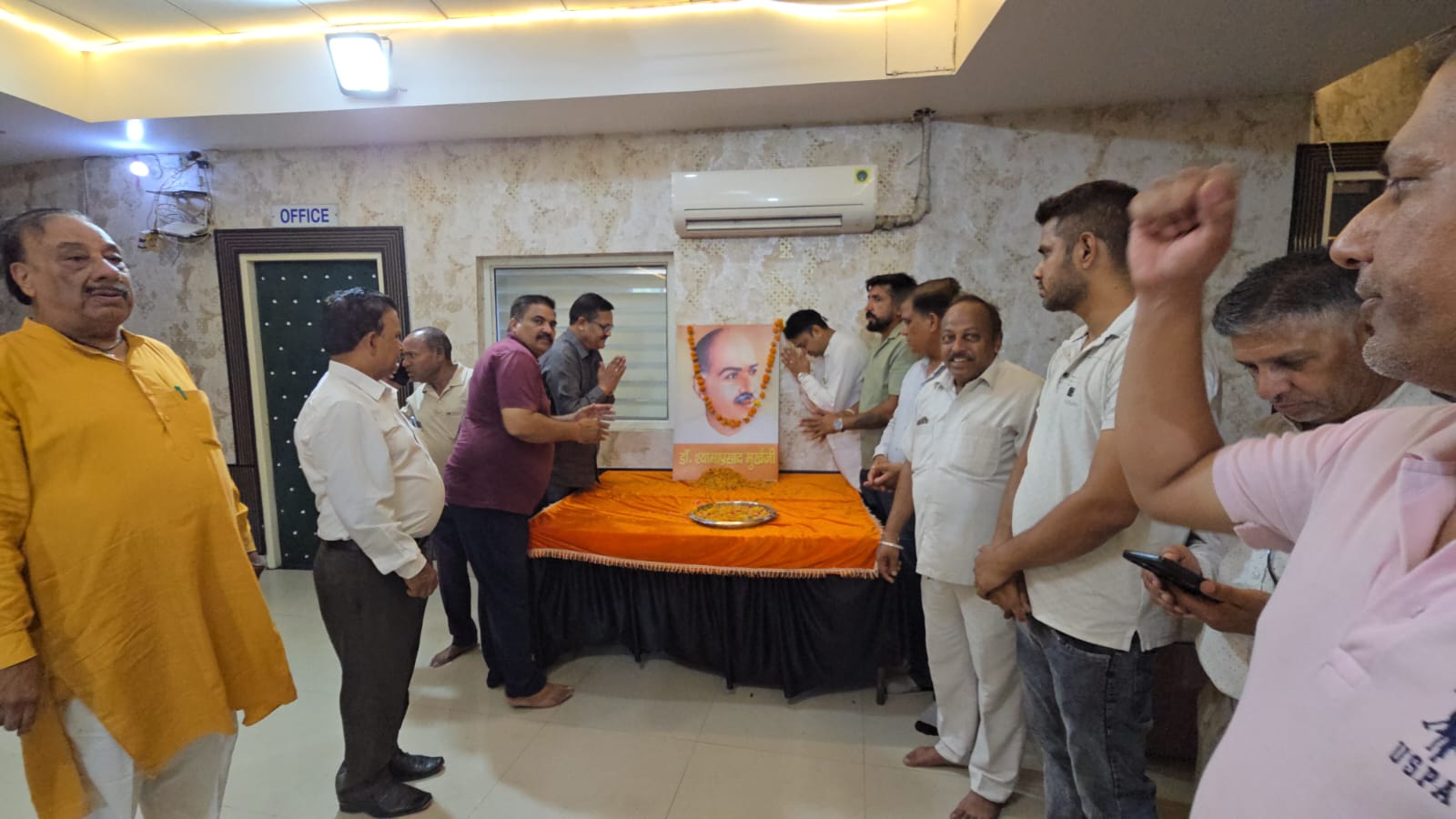 करनाल में श्यामा प्रसाद मुखर्जी को श्रद्धांजलि: स्वच्छ भारत मिशन के वाइस चेयरमैन बोले- राष्ट्रहित से बड़ा कोई हित नहीं