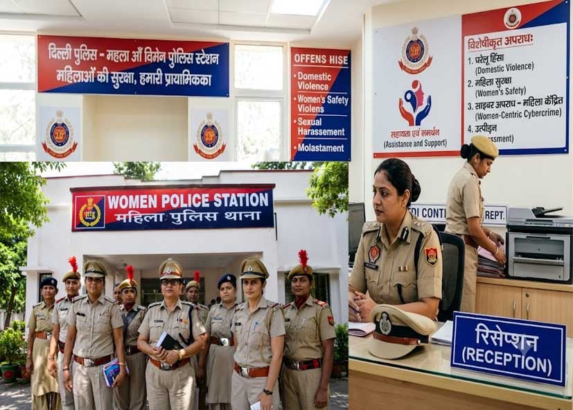 दिल्ली का पहला ऑल विमेन पुलिस स्टेशन: SHO से लेकर पूरा स्टाफ होगा महिला
