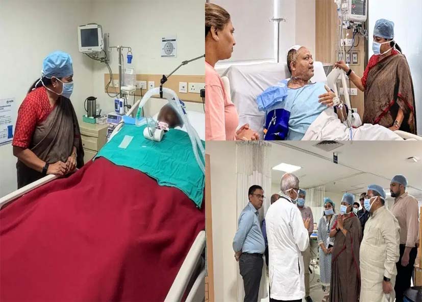 मालवीय नगर अग्निकांड: 26 घंटे बाद घायलों से मिलीं CM रेखा गुप्ता, नेताओं के राजनीतिक दौरे और गैरमौजूदगी पर उठे सवाल