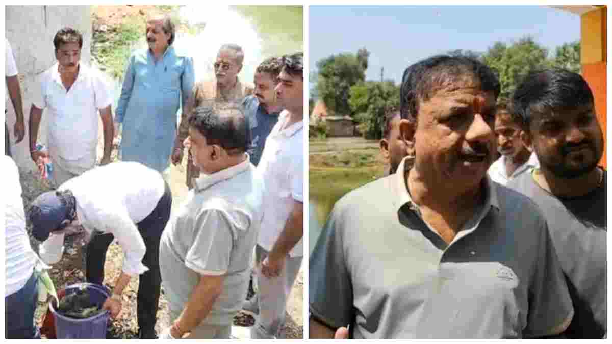 ‘कचरा हटाओ, नहीं तो…’, सांसद आलोक शर्मा ने CMO को लगाई फटकार, खुद हाथ में पकड़ा झाड़ू  