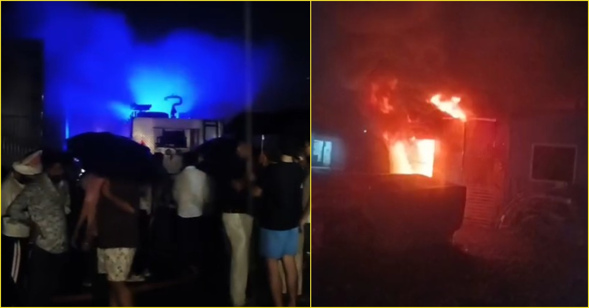 आष्टा में डेकोरेशन गोदाम में लगी भीषण आग, धू-धू कर जला लाखों का सामान, दमकल की कई गाड़ियों ने पाया काबू