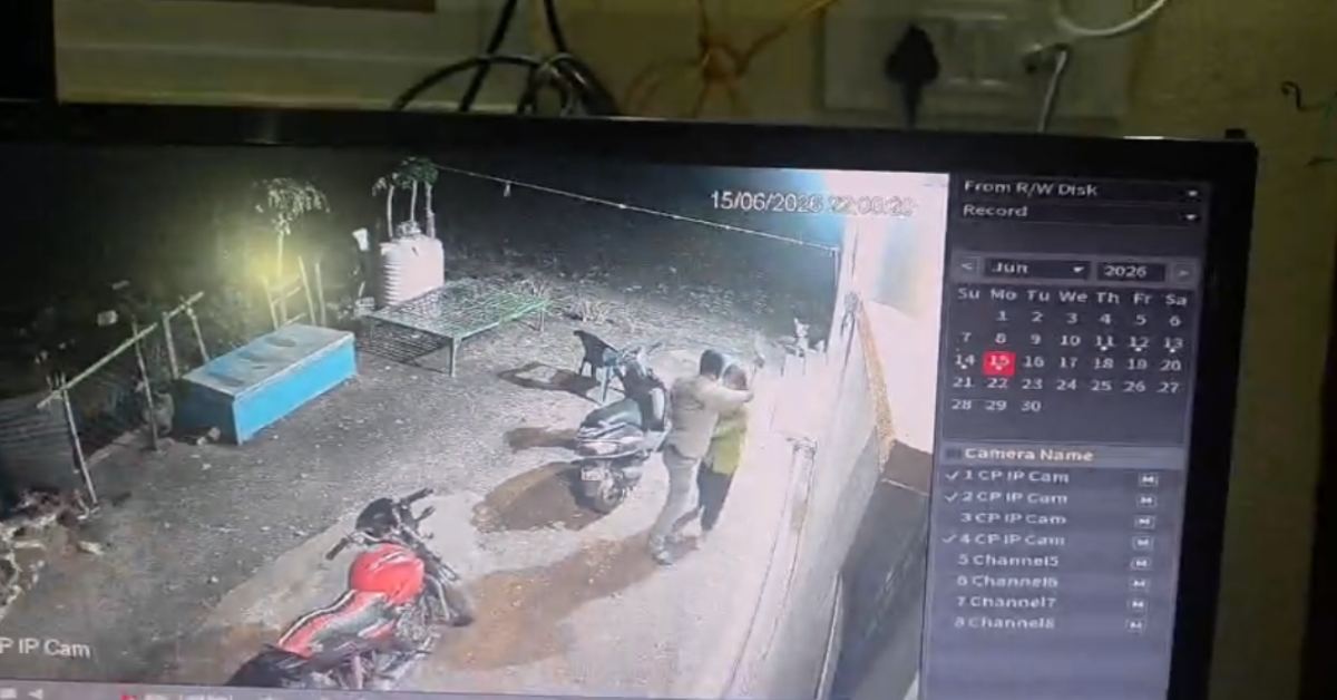 चाकू की नोक पर नाबालिग युवती का अपहरण: परिजनों पर भी किया हमला, घटना CCTV में कैद