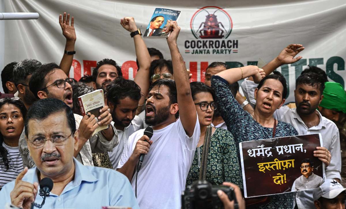 अरविंद केजरीवाल ने कॉकरोच जनता पार्टी के प्रदर्शन का समर्थन किया, बोले- ‘ये आंदोलन देश के…’