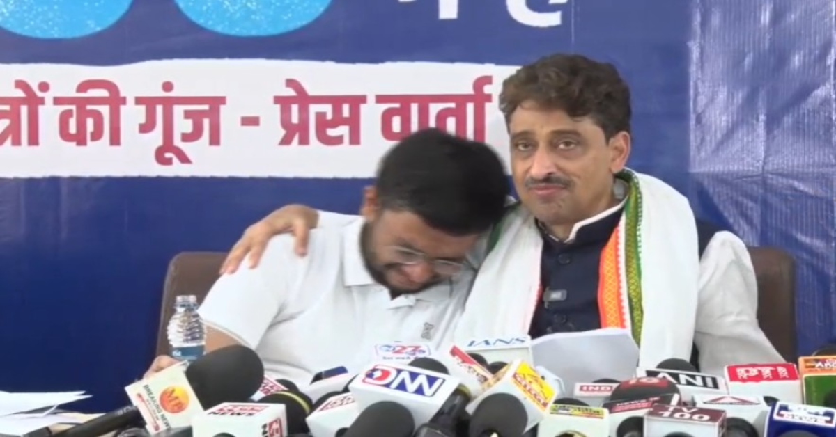 NEET विवाद: कांग्रेस की PC में फूट-फूटकर रोया छात्र लक्ष्य मिश्रा, पूछा- ‘हम सब की चिंता करने वाला कौन है?’