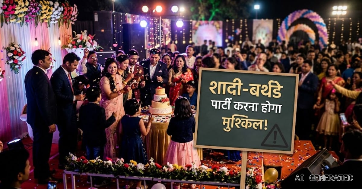 बर्थडे-शादी की पार्टी करना होगा मुश्किल! अगर आप भी बना रहे प्लान तो पढ़ें ये खबर, नहीं तो देना पड़ेगा तगड़ा जुर्माना