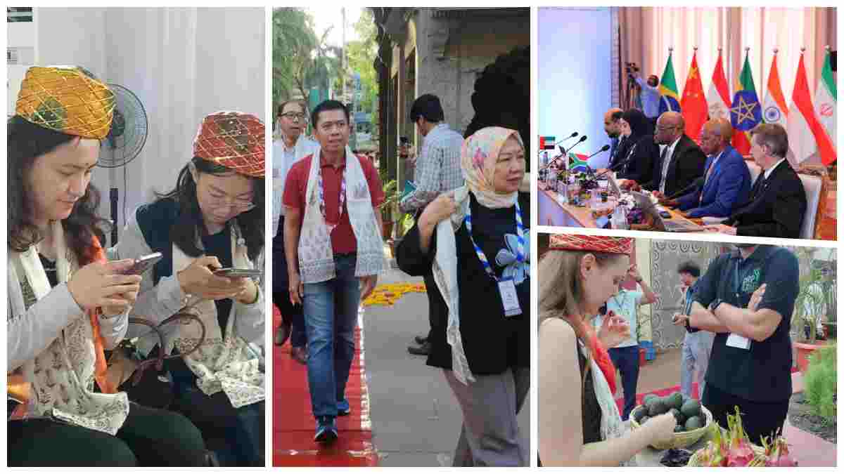 ब्रिक्स कृषि सम्मेलन: ग्रामीण हाट ने जीता विदेशी मेहमानों का दिल, मध्यप्रदेश की कृषि विरासत देख रह गए दंग 