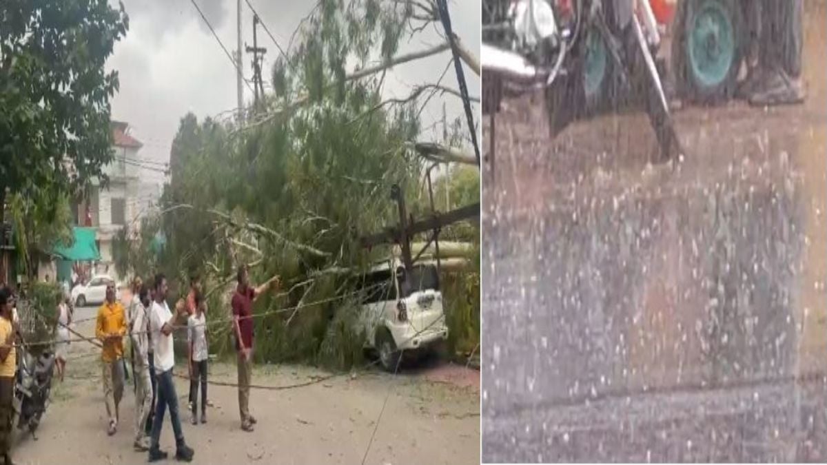 MP में मौसम का मिजाज बदलाः इंदौर में तेज आंधी के बाद झमाझम बारिश, बैतूल में आंधी-तूफान के साथ भारी ओलावृष्टि