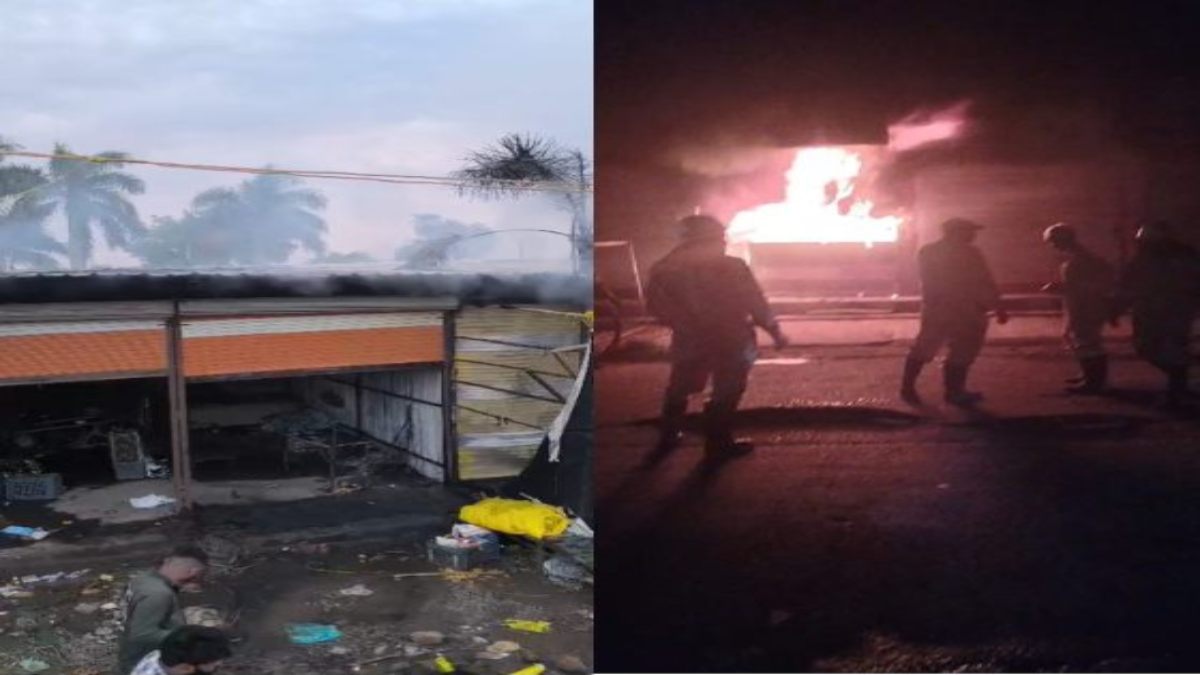 MP में आगजनी की 2 घटनाएंः उज्जैन कालभैरव मंदिर के सामने पूजा सामग्री दुकानों में लगी आग, इंदौर में मोबाइल दुकान जलकर खाक