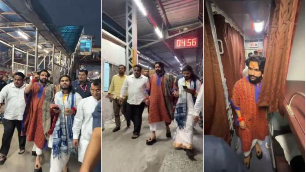 निजी वाहन नहीं, चुनी ट्रेन यात्राः पीएम मोदी के आह्वान का असर, बागेश्वर धाम के पं धीरेंद्र शास्त्री ने सार्वजनिक परिवहन अपनाकर जनसामान्य को दिया संदेश
