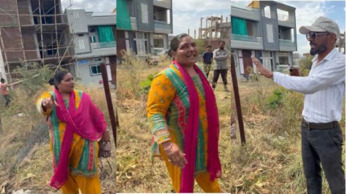 महिला पुलिसकर्मी की दबंगई ! मामला कोर्ट में होने के बाद भी खेत की फेंसिंग काटी, जमीन पर कब्जे का प्रयास