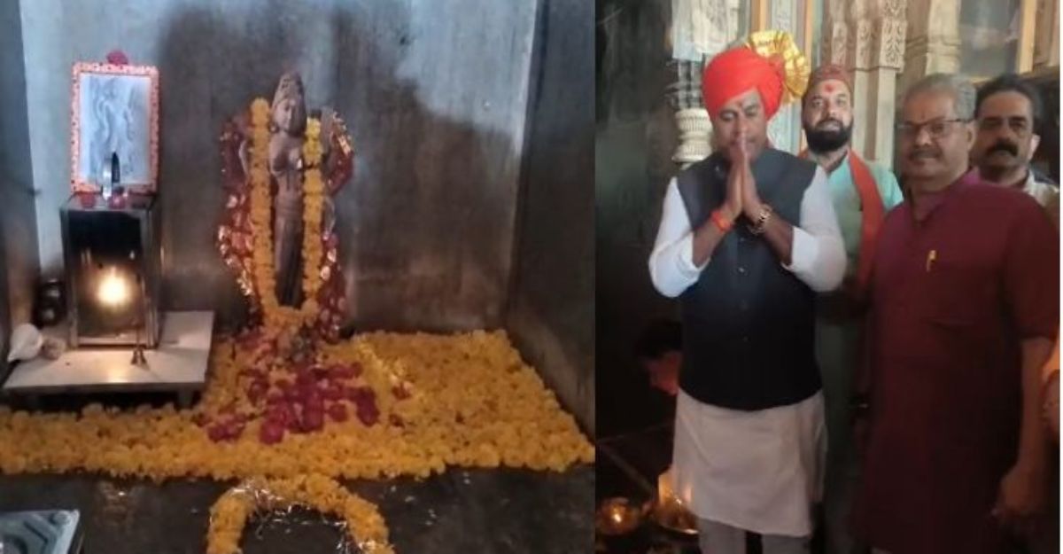 भोजशाला पहुंचे विधायक रामेश्वर शर्माः बोले- यहां का खंभा-खंभा चीखकर कह रहा है कि मैं मंदिर हूं, मुस्लिमों से की सच स्वीकारने की अपील