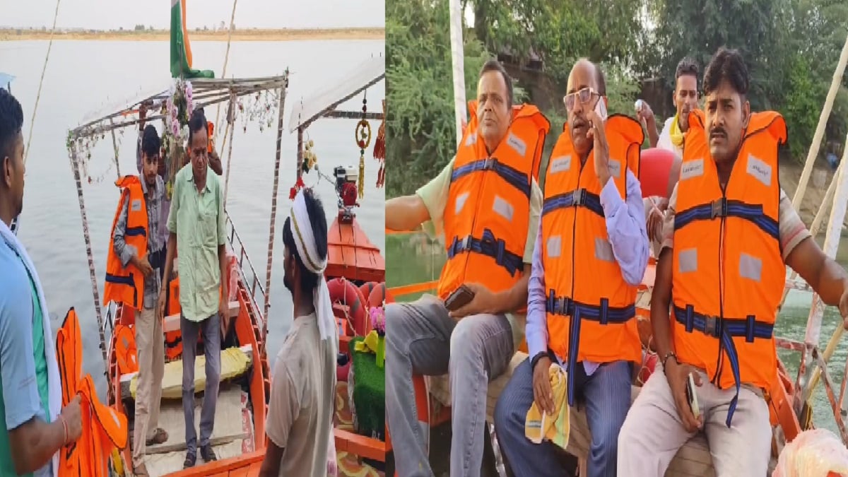 रोहतास: एक महीने बाद सोन नदी में फिर से शुरू हुई बोटिंग, नाविक और पर्यटकों के चेहरे खिले