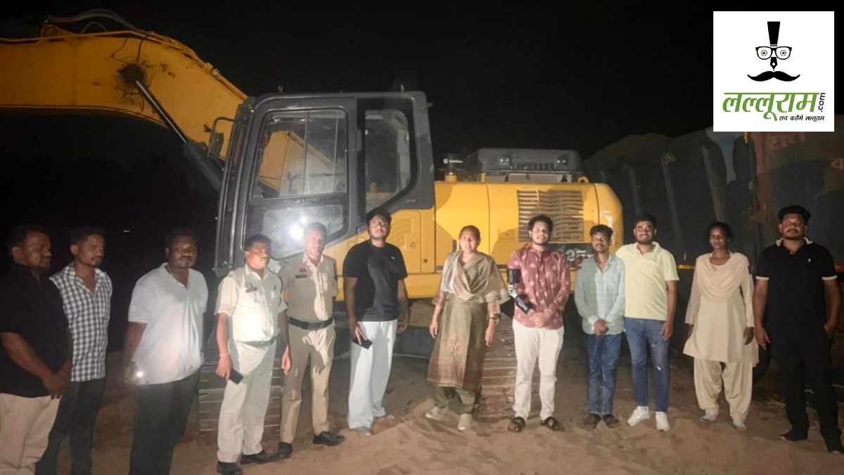 कांग्रेस विधायक ने रेत खदान पर देर रात मारा छापा, अवैध उत्खनन में लगे 5 हाइवा और एक चैन माउंटेन मशीन जब्त, कहा- अधिकारियों ने नहीं उठाया फोन