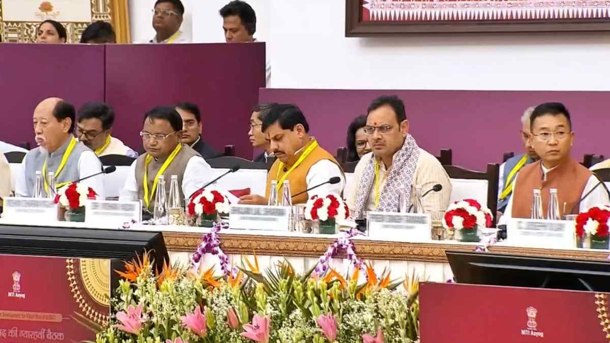 PM मोदी की अध्यक्षता में दिल्ली में हुई नीति आयोग गवर्निंग काउंसिल की 11वीं बैठक, सीएम डॉ. मोहन भी हुए शामिल