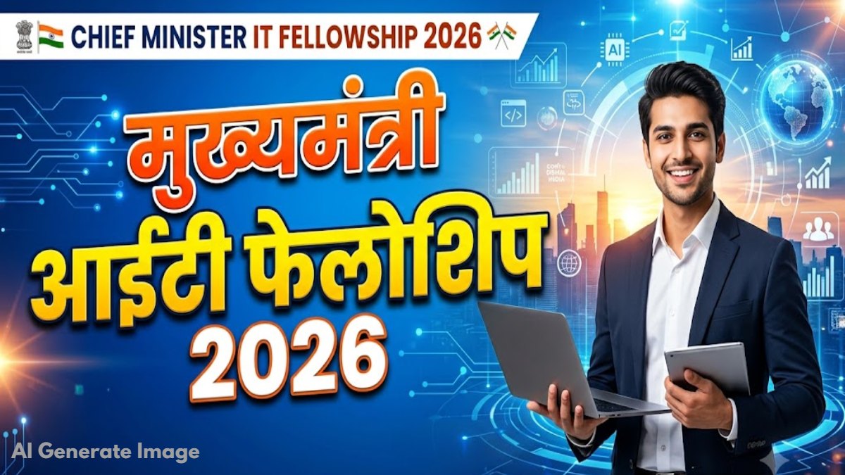 मुख्यमंत्री आईटी फेलोशिप 2026: बढ़ाई गई आवेदन की तारीख, 50 हजार की फेलोशिप के साथ ट्यूशन फीस भी देगी राज्य सरकार