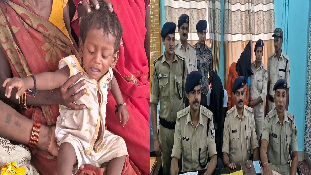 घर के बाहर सो रहे 8 माह के बच्चे का अपहरण, SIT ने 4 दिन में सकुशल बरामद किया, आरोपी दंपती गिरफ्तार