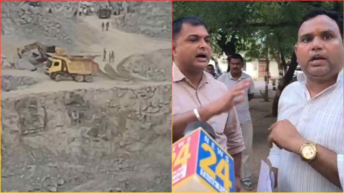 तहसीलदार की सास पर गिट्टी खदान चलाने का आरोप, जिला पंचायत सदस्य के पति ने SDM से की शिकायत