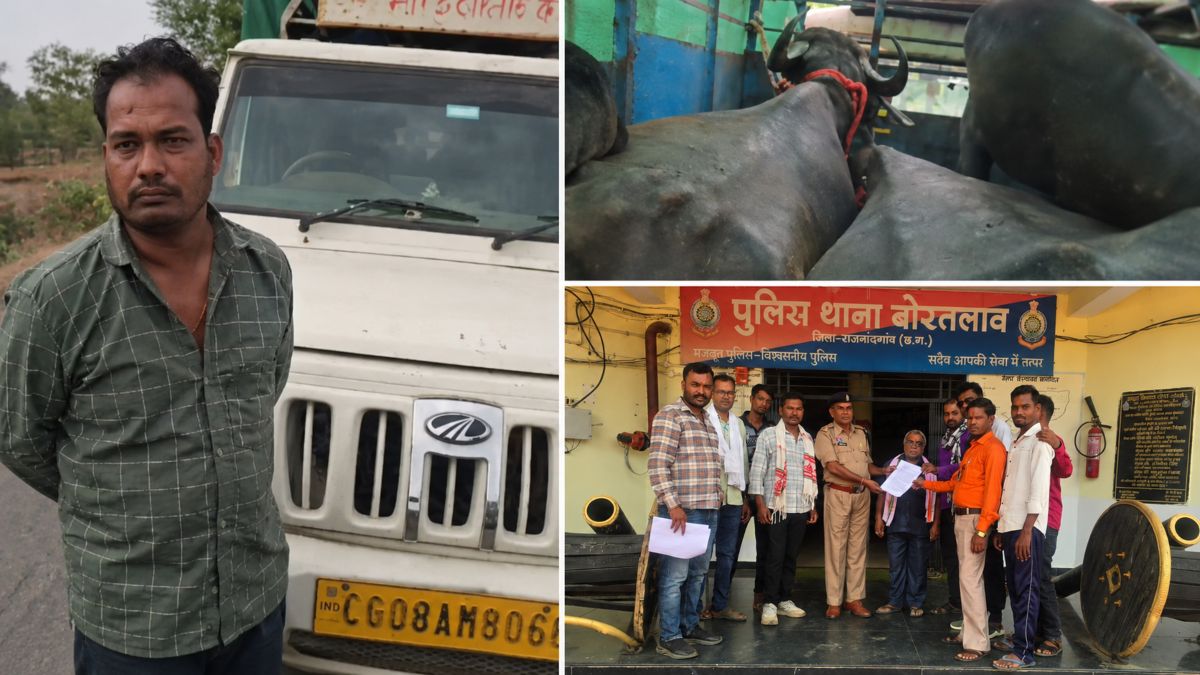 भैंसों से भरी पिकअप से हुआ विवाद ने लिया नया मोड़: डेयरी संचालक की शिकायत पर FIR, अब ग्रामीणों और गौसेवकों ने खोला मोर्चा