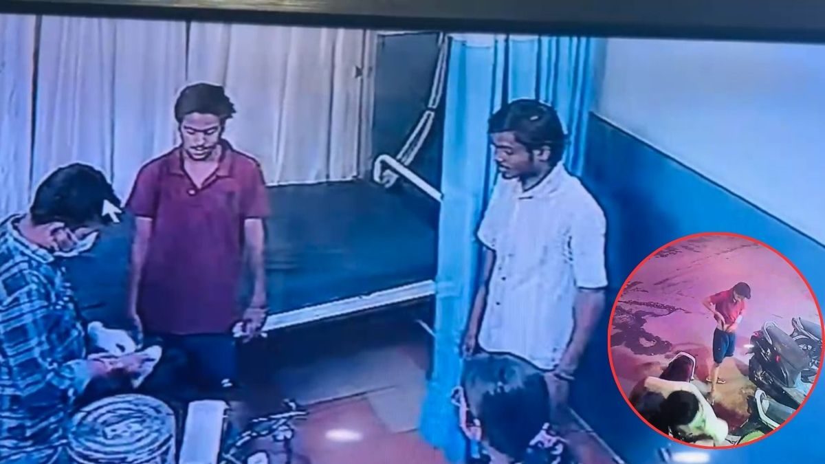 अस्पताल में 200 रुपये के बिल पर बवाल: मरीज ने लहराया चाकू, तोड़फोड़ कर कर्मचारियों को धमकाया, देखें Video …
