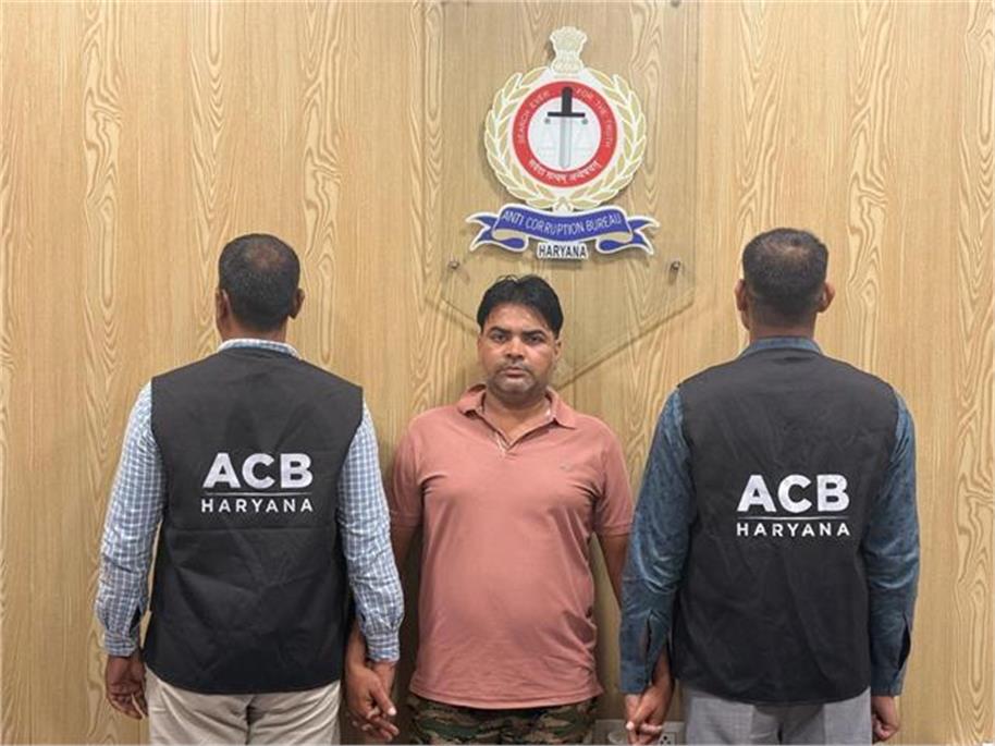 बिजली चोरी का जुर्माना कम कराने के नाम पर रिश्वतखोरी, DHBVN का लाइनमैन रंगे हाथ गिरफ्तार