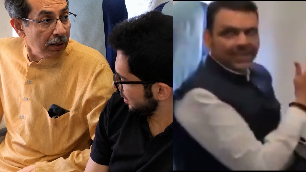 एक ही फ्लाइट में सीएम फडणवीस-उद्धव ठाकरे, दोनों ने की सिक्रेट बात, महाराष्ट्र की राजनीति में कौन की खिचड़ी पक रही?