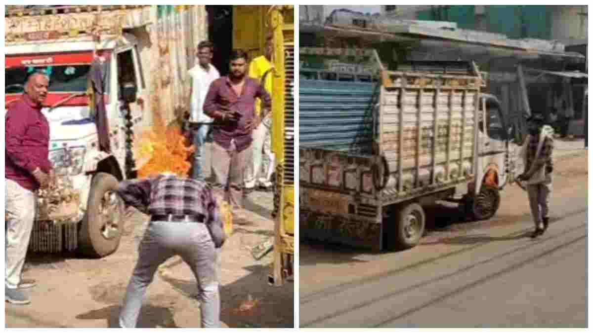 पैसों और काम को लेकर भाइयों में विवाद: छोटे भाई ने पेट्रोल छिड़ककर खुद को लगाई आग, समय रहते लोगों ने बचाई जान       