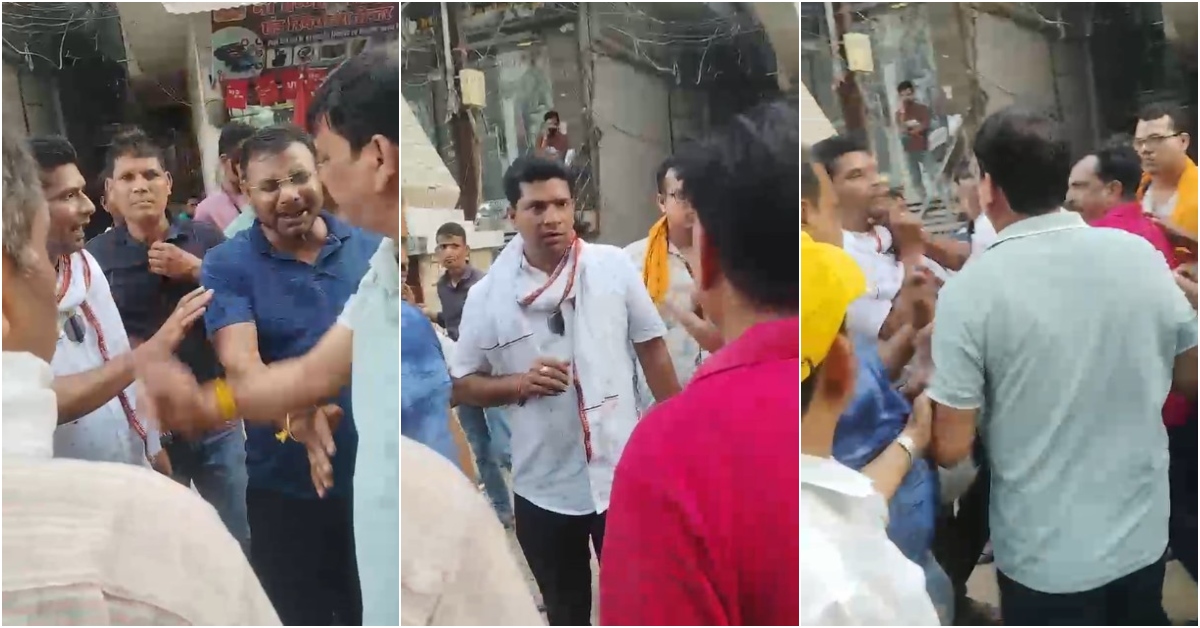 ग्वालियर में 1.74 करोड़ की सड़क को लेकर हंगामा: जनता ने खुद नापी सड़क की मोटाई, ठेकेदार को पड़ा जान बचाकर भागना
