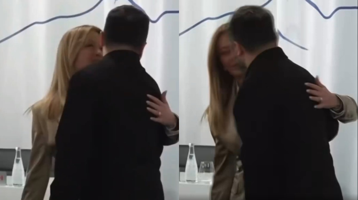 Giorgia Meloni को Kiss करने लगे जेलेंस्की! G7 समिट में ईटली पीएम को किया किस, असहज हुईं, VIDEO वायरल