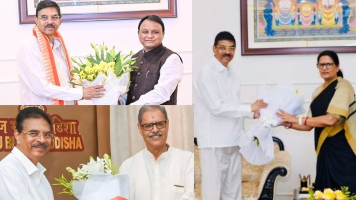 राज्यपाल डॉ. हरि बाबू कम्भम पाटी का जन्मदिन: सीएम माझी और दोनों डिप्टी सीएम ने दीं हार्दिक शुभकामनाएं