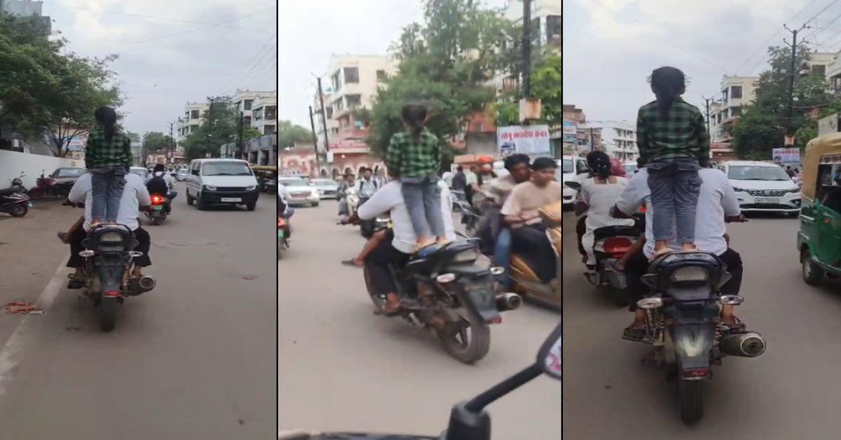 फादर्स डे पर ‘स्टंटबाज पापा’? पिता के कंधे का सहारा या हादसे को खुला न्योता ?