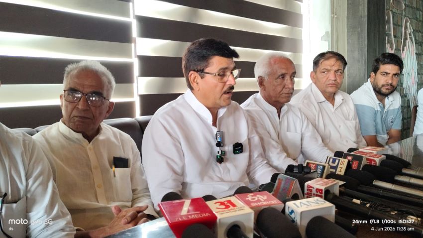 ग्रामीणों के समर्थन में उतरी इनेलो, मुकदमे वापस लेने की मांग