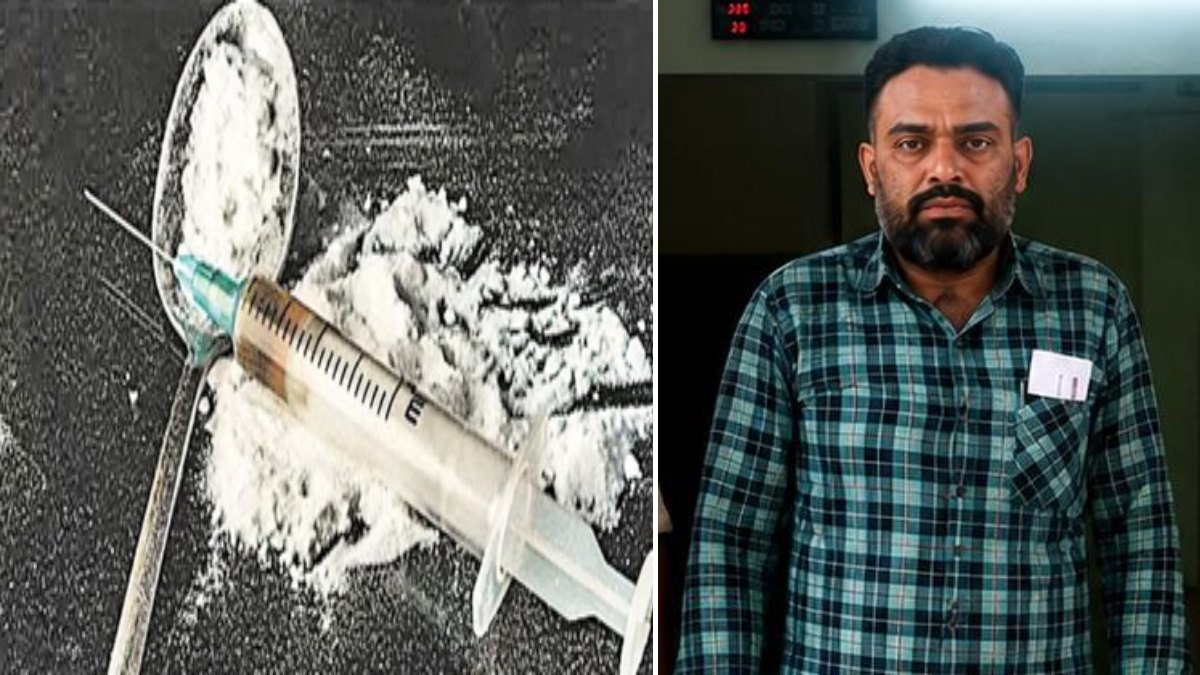 नशे के कारोबार पर पुलिस का प्रहार: हेरोइन चिट्टा के साथ पकड़ाया आरोपी, बेचने के लिए तलाश रहा था ग्राहक