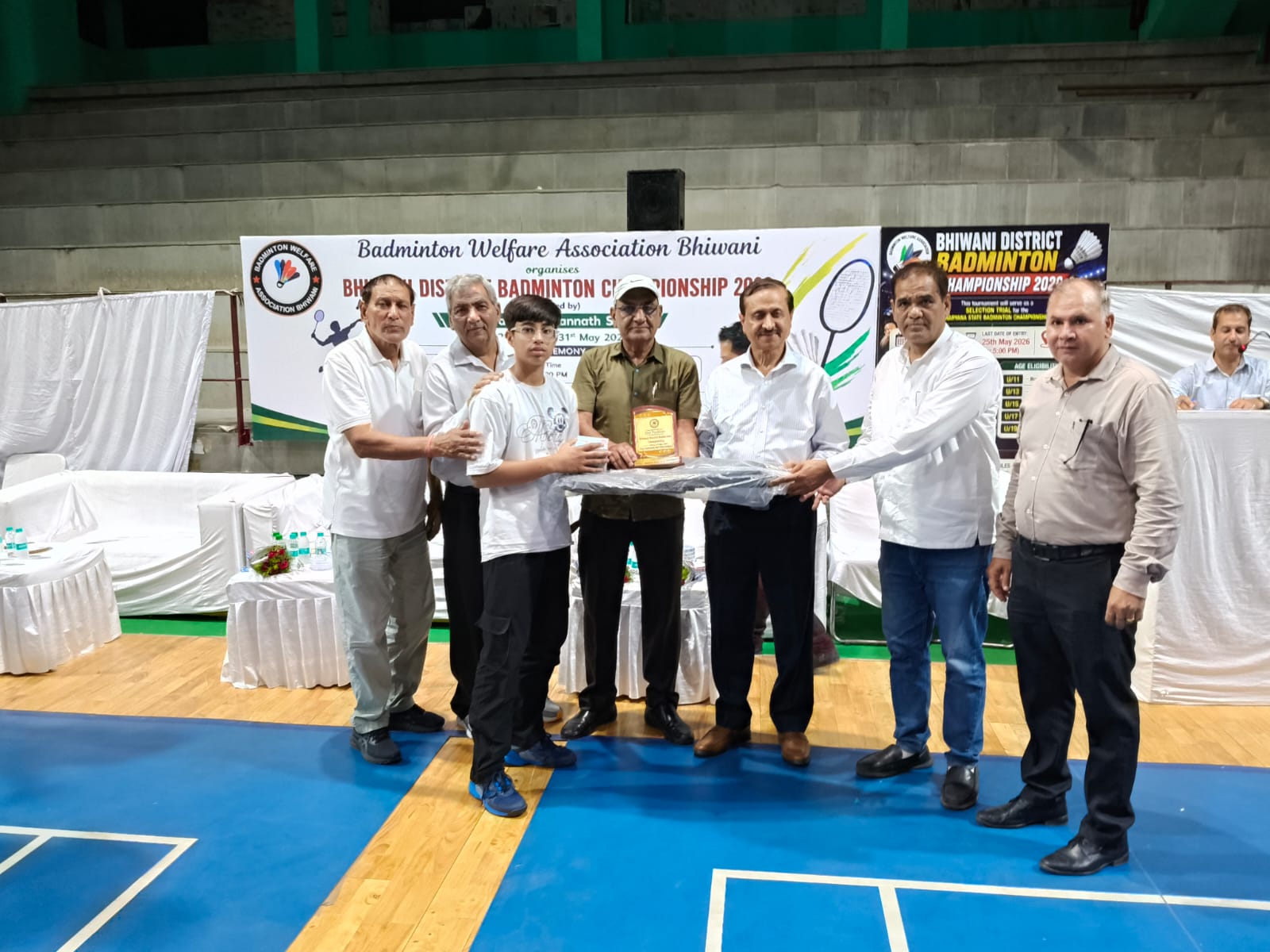 28 से 31 मई तक चली जिला स्तरीय बैडमिंटन प्रतियोगिता में द्रोणाचार्य अकादमी ने मारी बाजी
