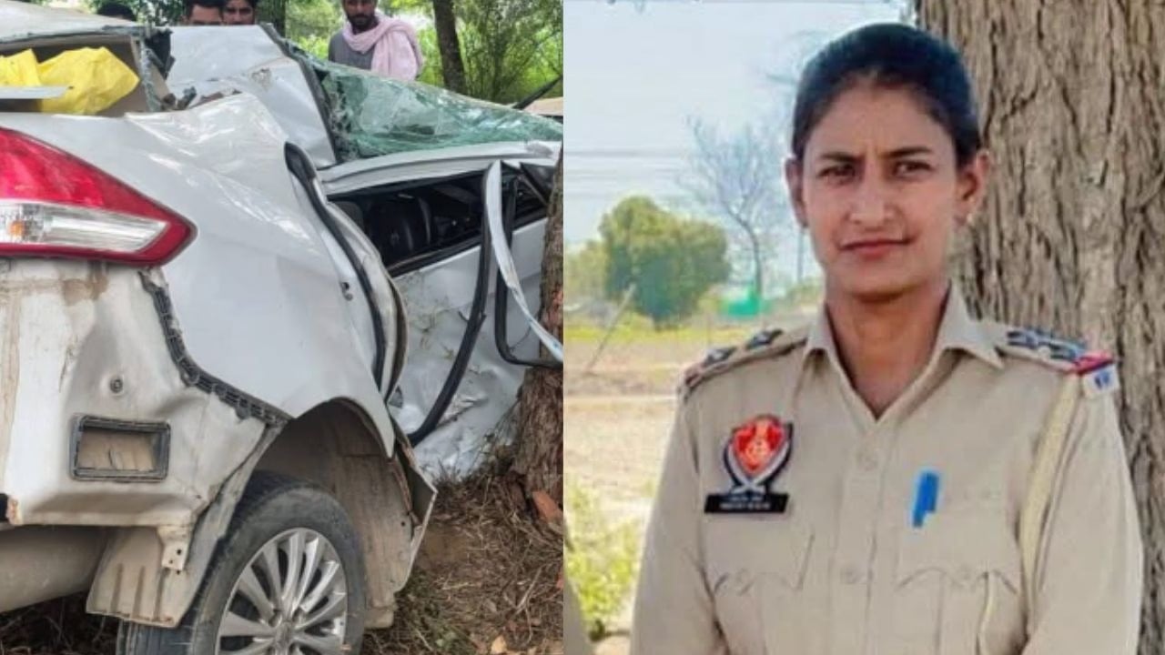 मानसा महिला सेल की प्रभारी इंस्पेक्टर बेअंत कौर की सड़क हादसे में मौत, ड्यूटी से लौटते समय पेड़ से टकराई कार